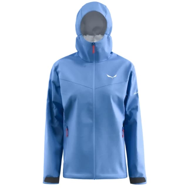 Womens waterproof jacket Salewa Puez Bleu Female 42