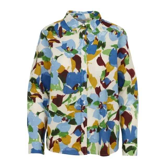 La Petite Etoile Womens blouse La Petite Etoile Cadia Bleu Female L