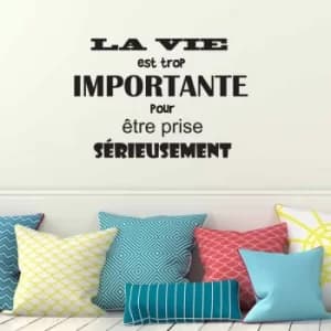 YS2-37 Black Decorative Wall Sticker