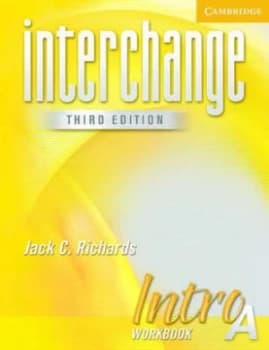 Interchange. Intro Workbook a by Jack C. Richards Paperback
