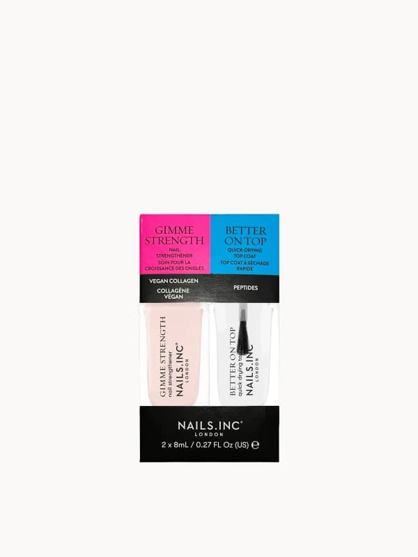 nails inc. Gimmie Strength & Better On Top Mini Nail Treatment Duo