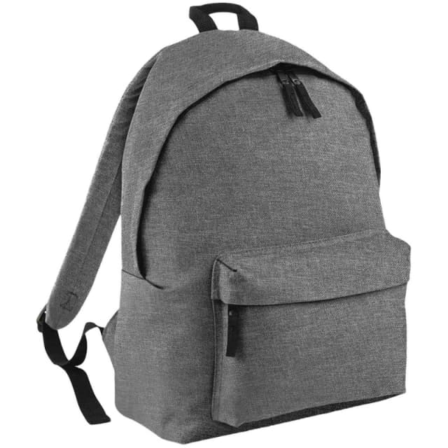 Bagbase Mens Original Plain Backpack in Grey Grey Male