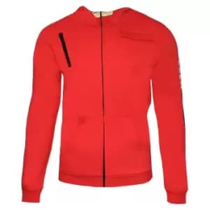 Money Heist Unisex Adult La Casa De Papel Hoodie (XXL) (Red)