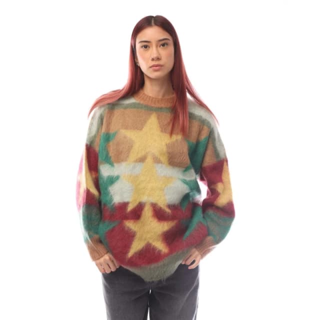 Palm Angels Stars Sweater - Yellow Yellow 8