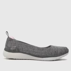 SKECHERS Grey Microburst 2.0 Trainers