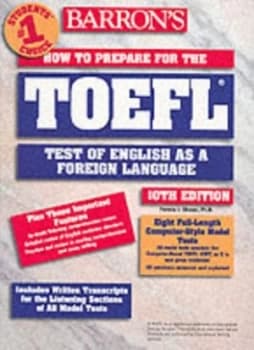 How to Prepare for the Toefl Test by Pamela J Sharpe Paperback