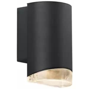 Nordlux Lighting - Nordlux Arn Outdoor Modern Wall Lamp Black, GU10, IP44