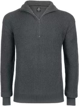 Brandit Marine Troyer Knit jumper anthracite