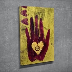 DC091 Multicolor Decorative Canvas Painting