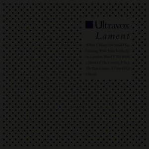 Lament by Ultravox CD Album