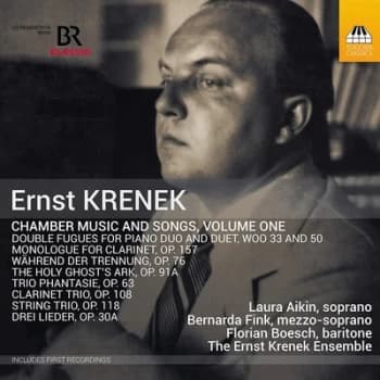 Ernst Krenek Chamber Music and Songs - Volume 1 by Ernst Krenek CD Album