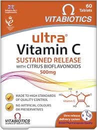 Vitabiotics Ultra Vitamin C Tablets 60 pack