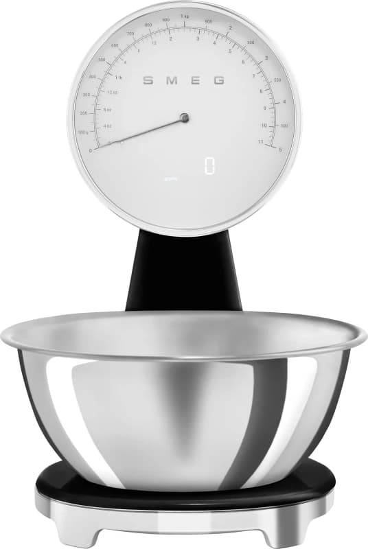 Smeg 50's Style KSF01BLWW Kitchen Scales - Black