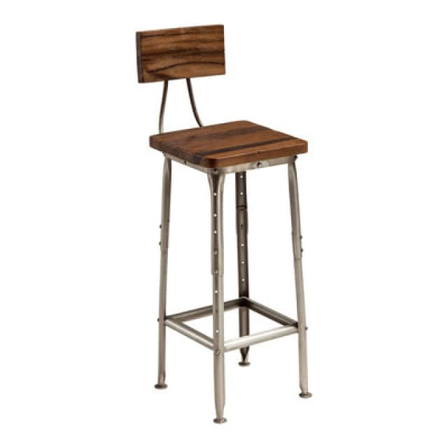 Premier Housewares Interiors by Premier Industrial Bar Chair Natural unisex