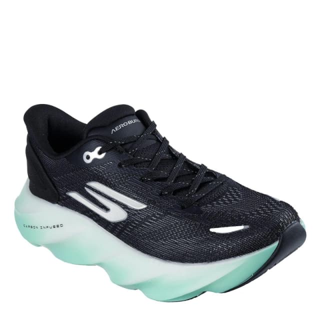 Skechers AERO Burst Running Trainers Ladies Black/White female 4 (37)