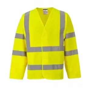 Portwest Hi-Vis Two Band And Brace Jacket (L/XL) (Yellow)
