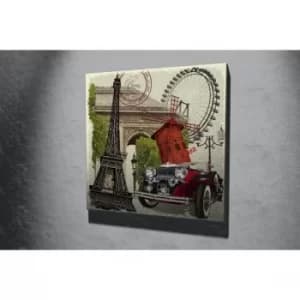 KC015 Multicolor Decorative Canvas Painting