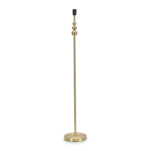 ValueLights ValueLights Marissa Stacked Ball Freestanding Floor Lamp Base in Gold Gold One Size Unisex 5016529268260