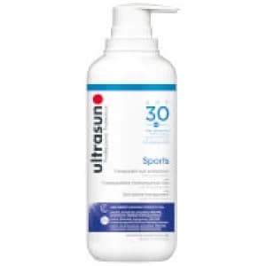Ultrasun Sports Transparent Sun Protection Gel SPF30 400ml