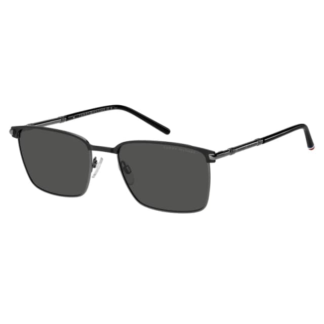Tommy Hilfiger Hil Sun Sq SunGls Sn63 Dark Ruthenium male One Size