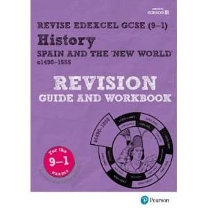 Revise Edexcel GCSE (9-1) History Spain and the New World Revision Guide and Workbook with free online edition Mixed media...