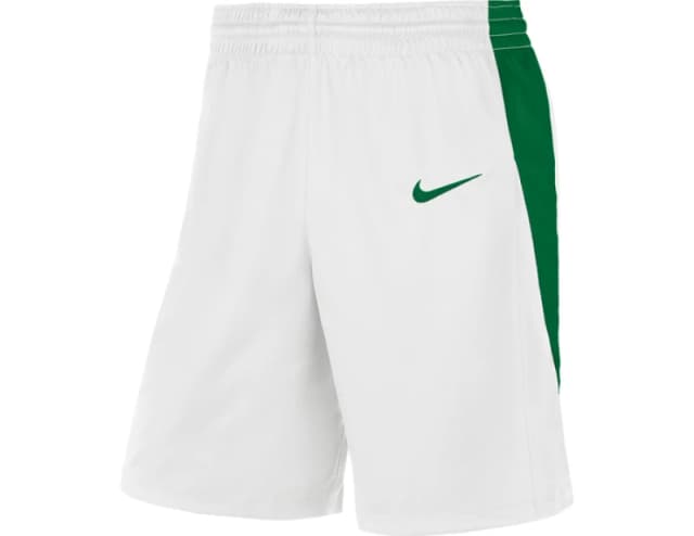 Nike Team Stck Short White/Green male 2X Large T