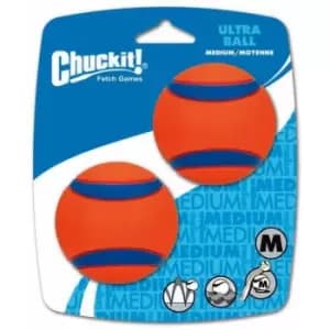 Chuckit Ultra Ball Medium 6.5cm (2Pk)