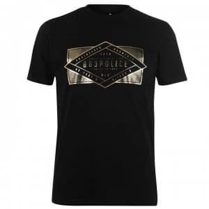 883 Police Hulle T Shirt - Black