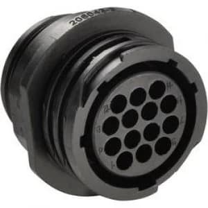 TE Connectivity 206043 3 CPC Inverted Socket Housing Free hanging Nominal current details See data sheet Number of