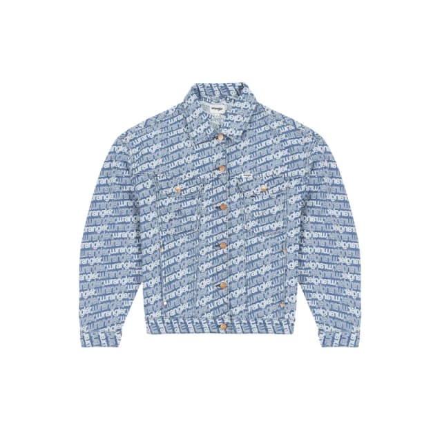 Wrangler Womens denim jacket Wrangler Jumbo Truxker Bleu Female M