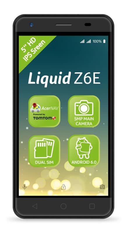 Acer Liquid Z6E 12.7cm (5") Dual SIM Android 6.0 3G Micro-USB 1