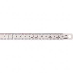 Draper Expert Stainless Steel Rule 6" / 150mm