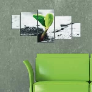 K7 Multicolor Decorative MDF Painting (5 Pieces)