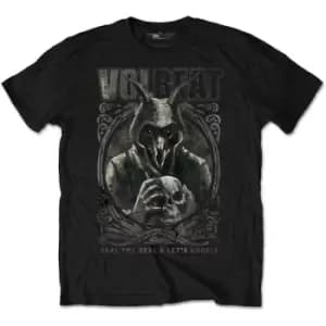 Volbeat - Goat with Skull Unisex XX-Large T-Shirt - Black
