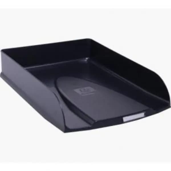 Exacompta Exacompta Neo Deco Letter Tray 346 x 255 x 65mm Black (Each) - 11114D 11114D