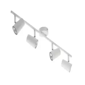 Forum Lighting 35W Inlight Harvey Spot 4 Light Bar White - INL-31723-WHT