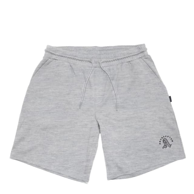 Aquascutum Mens Fleece Jogger Shorts Grey male Small