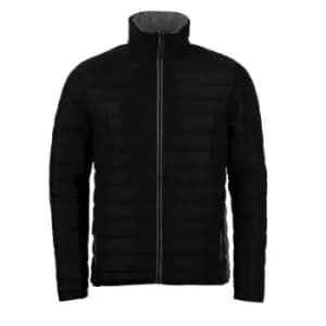 SOLS Mens Ride Padded Water Repellent Jacket (3XL) (Black)