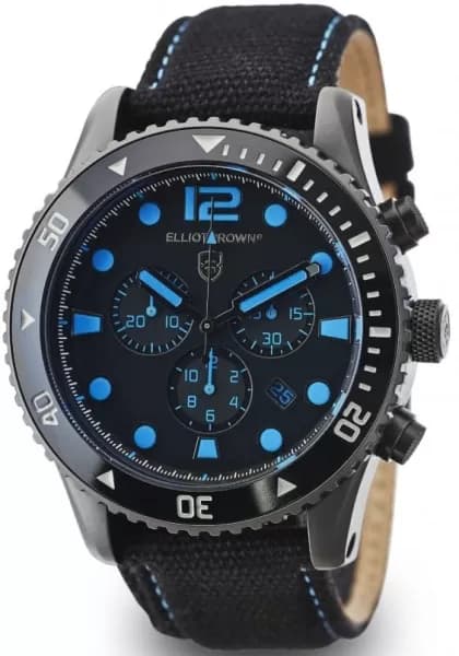 Elliot Brown Watch Bloxworth Chronograph - Grey ELB-015