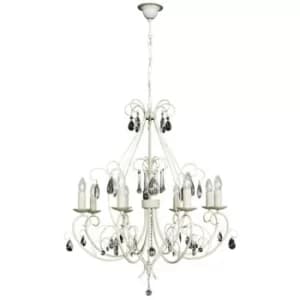 Linea Verdace Gondola Multi Arm Chandeliers Beige Gray