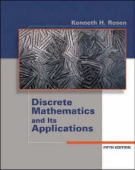 Discrete Mathematics and Its Applications by Kenneth H Rosen Paperback