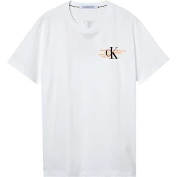 Calvin Klein Jeans Urban Short Sleeve T Shirt - Bright Whte YAF