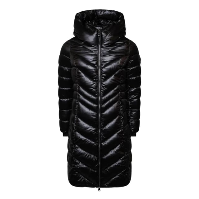 DKNY Maxi Puffer Jacket Black female XL