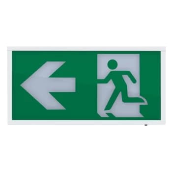 Phoebe Krios LED Emergency Wall Box Legend - Arrow Left