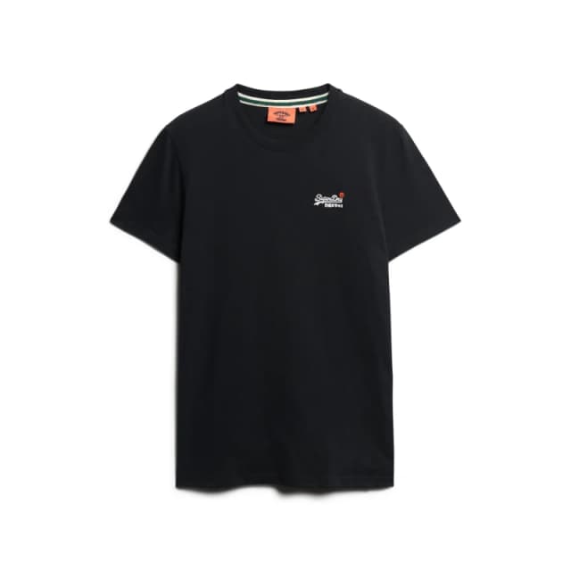 Superdry T-Shirt Superdry Essential Logo Emb Noir Male S
