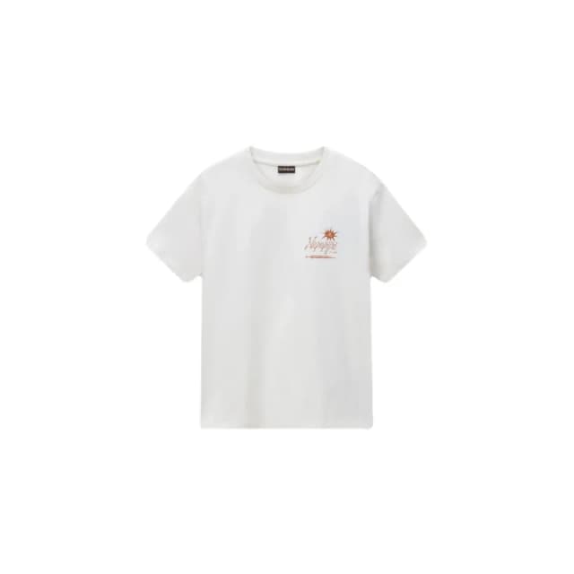 Womens T-Shirt Napapijri Antimony Blanc Female 2XS
