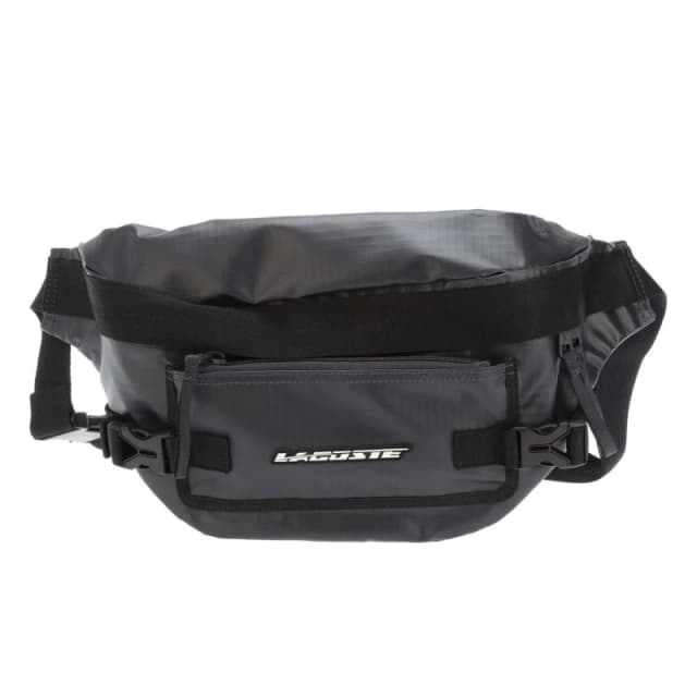 Lacoste Logo Print Waist Bag - Black One Size