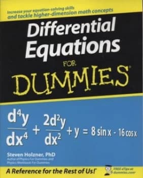 Differential Equations for Dummies by Steven Holzner Paperback
