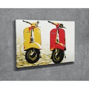 DC120 Multicolor Decorative Canvas Painting