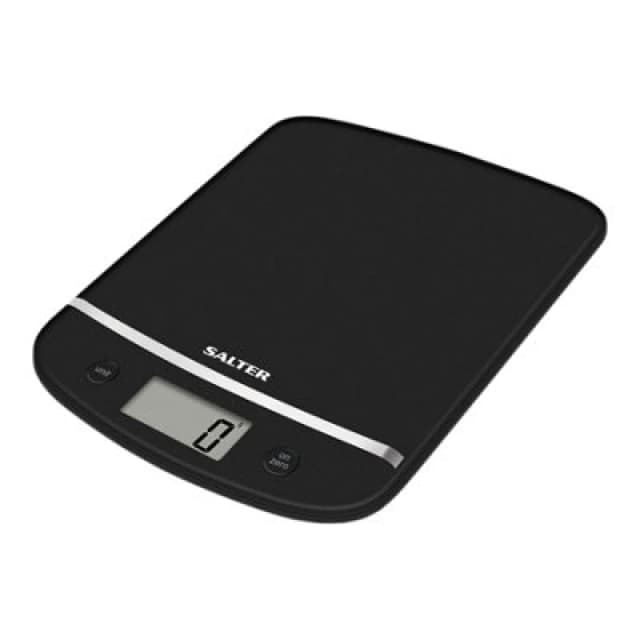 Salter 1056 Bkdr Aquatronic Platform Kitchen Scales, Black